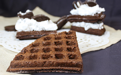 3 Creative products made using Brownie waffle mix